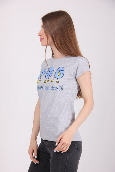 Футболка женская Poncik 426 с принтом