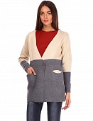 Кардиган женский LadiesFashion 80008 с карманами по бокам
