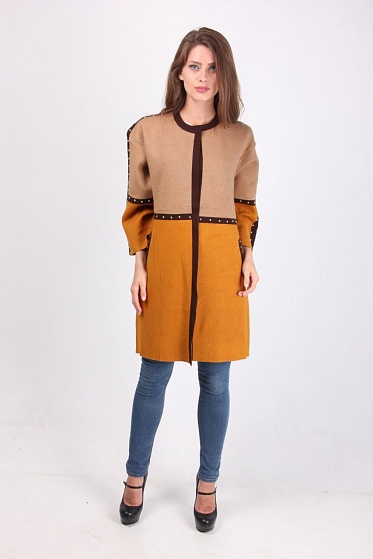 Пальто женское LadiesFashion 093 кардиган четвертный рукав