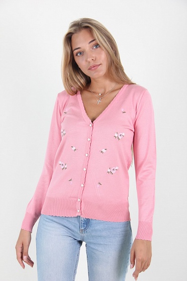 Кофта женская LadiesFashion 1232 с пуговицами