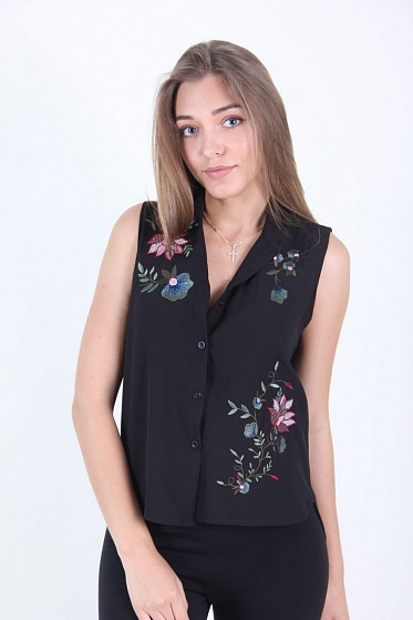 Блузка женская LadiesFashion 106 с пуговицами