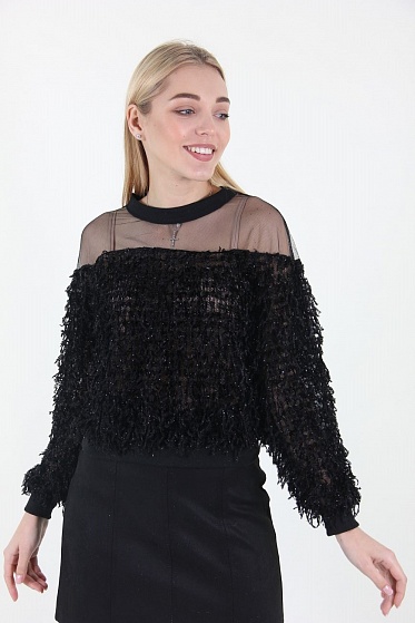 Кофта женская LadiesFashion 8918 травка