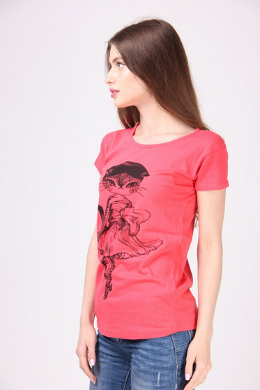 Футболка женская Poncik 415 с принтом