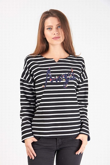 Кофта женская Meid Meid 906 в полоску