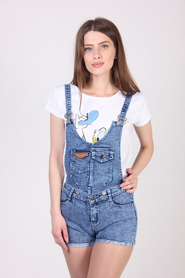 Комбинезон женский YiLiangfang 3311 джинс