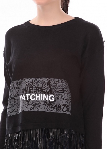 Кофта женская LadiesFashion 4027 с принтом