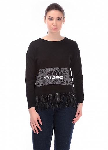 Кофта женская LadiesFashion 4027 с принтом