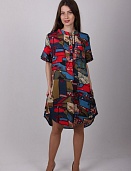 Туника женская LadiesFashion 3346 с пуговицами