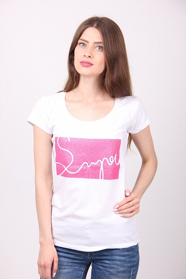 Футболка женская Poncik 421 с принтом
