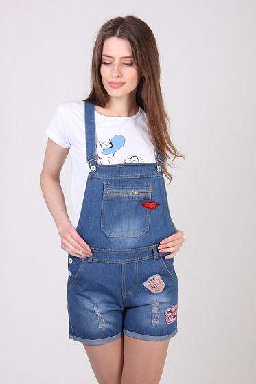 Комбинезон женский Jinlilian 1238 джинс