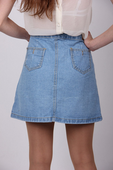 Юбка женская Candy 613 джинс