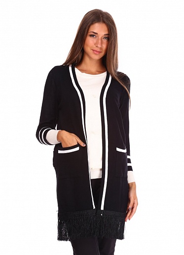 Кардиган женский KaesGijang 6003 с карманами по бокам