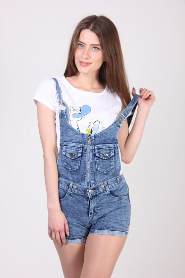 Комбинезон женский YiLiangfang 3355 джинс