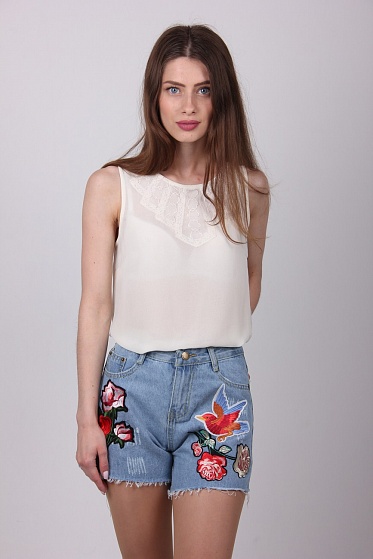 Шорты женские Quality 3112 джинс