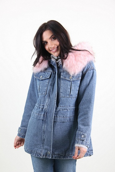 Куртка женская M.J. 1067 искусственный мех