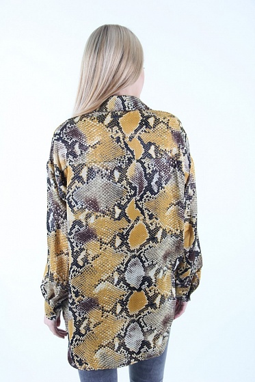 Блузка женская LadiesFashion 8027 с пуговицами