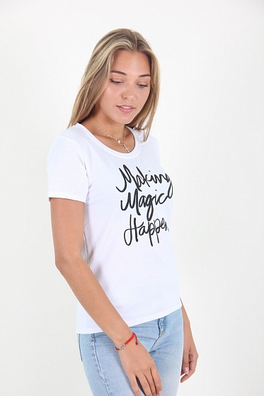 Футболка женская MissFashion 3013 с принтом