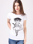 Футболка женская Poncik 415 с принтом