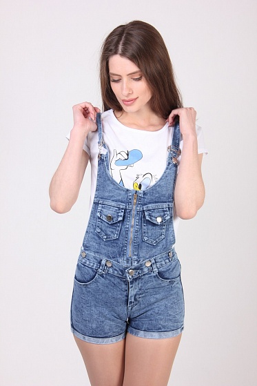 Комбинезон женский YiLiangfang 3355 джинс