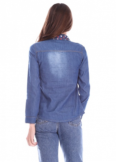 Рубашка женская LadiesFashion 1045 с пуговицами