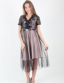 Платье женское LadiesFashion 521 с пуговицами