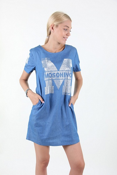 Туника женская New light 3932-1 с принтом