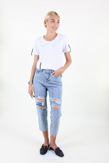 Штаны женские Jiadamei 1908-1 джинс