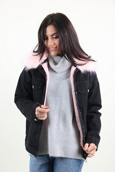 Куртка женская M.J. 1510 искусственный мех