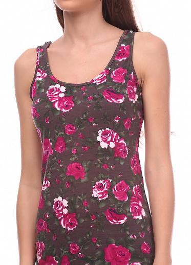 Туника женская XIAOJI 201019 розочка