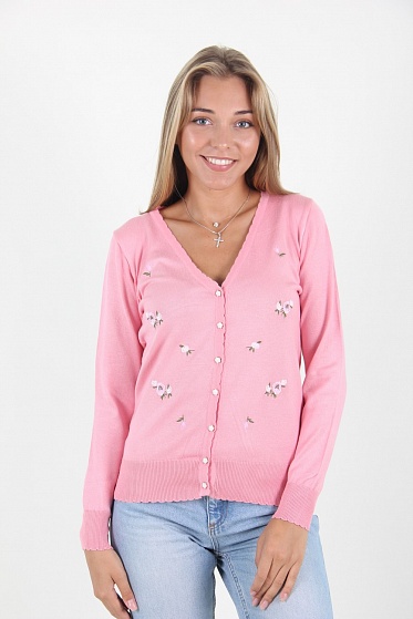 Кофта женская LadiesFashion 1232 с пуговицами