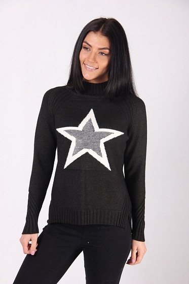 Кофта женская LadiesFashion 9703 с принтом