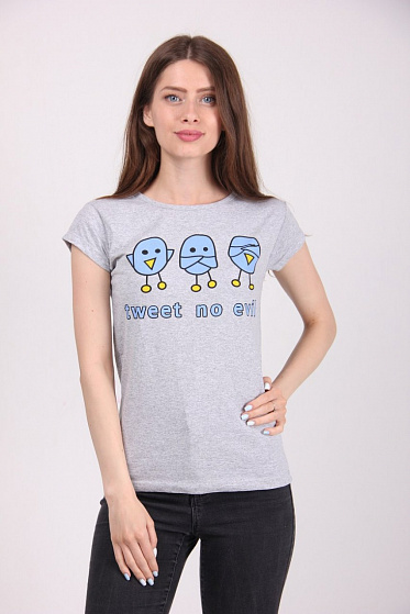 Футболка женская Poncik 426 с принтом