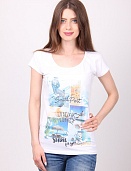 Футболка женская Poncik 422 с принтом