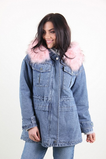 Куртка женская M.J. 1067 искусственный мех